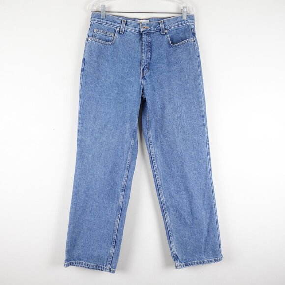 Vintage 90s Bluenotes Relaxed Straight Leg Jeans Men's 33x30 Made in Canada - Picture 1 of 12